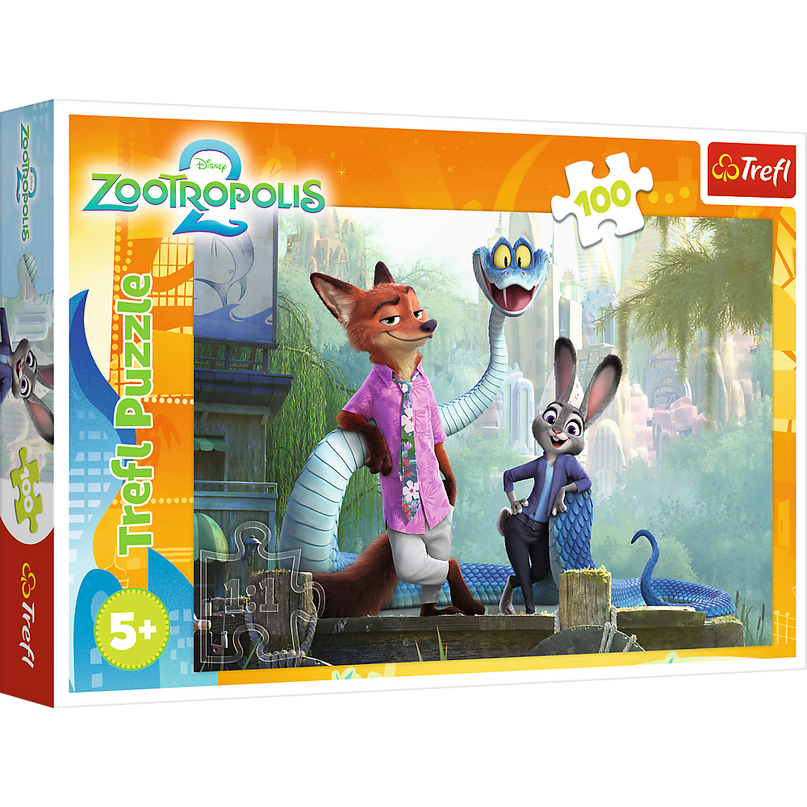 TREFL DISNEY Pusle Zootropolis, 100 osa