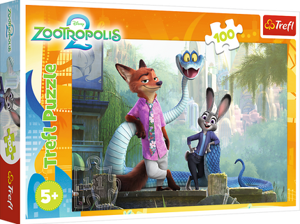 TREFL DISNEY Pusle Zootropolis, 100 osa