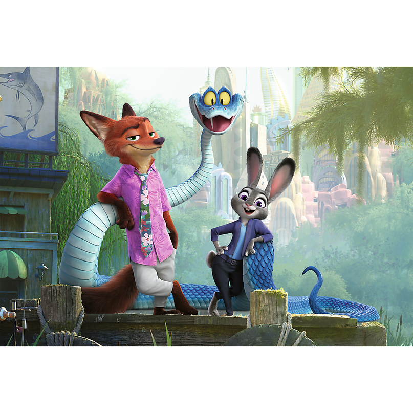 TREFL DISNEY Pusle Zootropolis, 100 osa