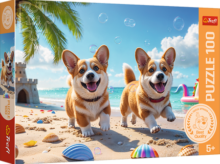 TREFL Pusle Corgi, 100 osa