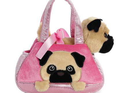 AURORA Fancy Pals pehme mänguasi mops kotis, 20 cm