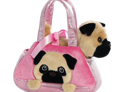 AURORA Fancy Pals pehme mänguasi mops kotis, 20 cm