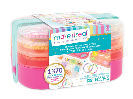 MAKE IT REAL Käsitöö komplekt Beads 2-Go!