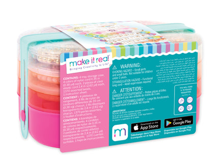 MAKE IT REAL Käsitöö komplekt Beads 2-Go!