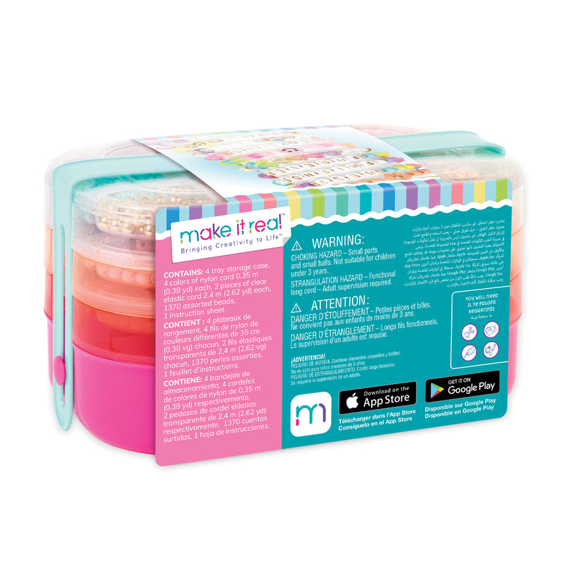 MAKE IT REAL Käsitöö komplekt Beads 2-Go!