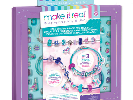 MAKE IT REAL Käsitöökomplekt - Käevõrud Sinine Maailm