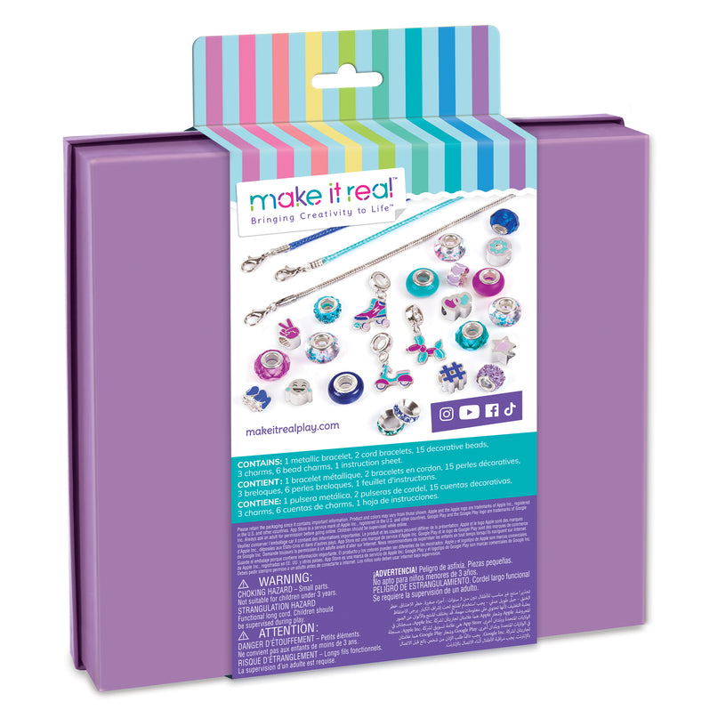 MAKE IT REAL Käsitöökomplekt - Käevõrud Sinine Maailm