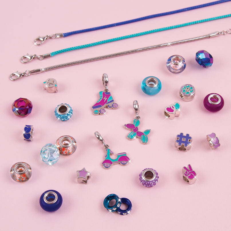 MAKE IT REAL Käsitöökomplekt - Käevõrud Sinine Maailm