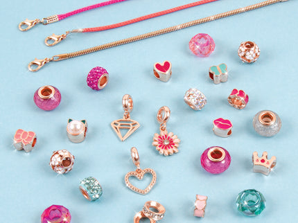 MAKE IT REAL Käsitöökomplekt - Käevõrud Roosa Maailm