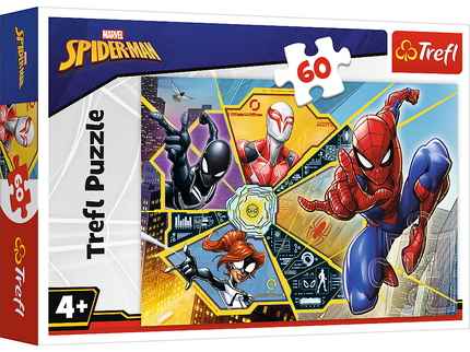 TREFL SPIDER-MAN Pusle Ämblikmees, 60 osa