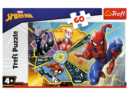 TREFL SPIDER-MAN Pusle Ämblikmees, 60 osa