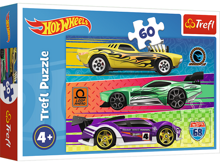 TREFL HOT WHEELS Pusle, 60 osa
