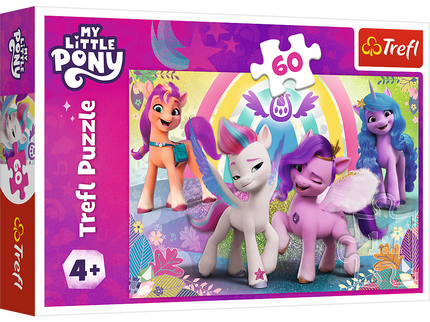 TREFL MY LITTLE PONY Pusle Minu Väike Poni, 60 osa