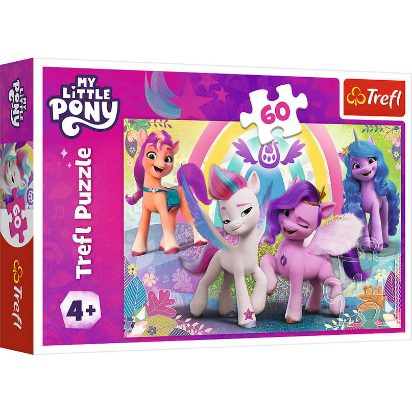 TREFL MY LITTLE PONY Pusle Minu Väike Poni, 60 osa