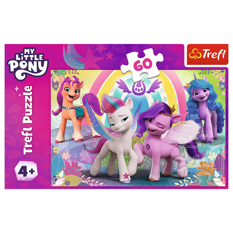 TREFL MY LITTLE PONY Pusle Minu Väike Poni, 60 osa