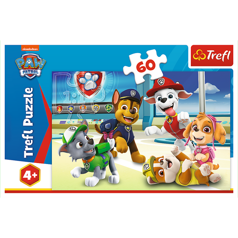 TREFL PAW PATROL Pusle Käpapatrull, 60 osa