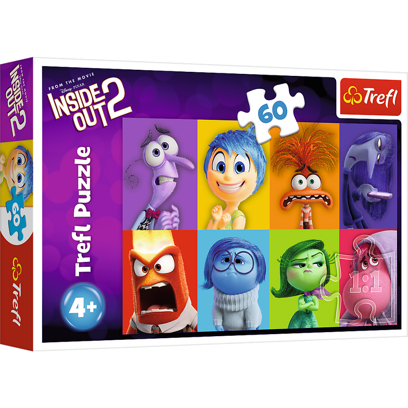 TREFL DISNEY pusle Inside Out 2, 60 osa