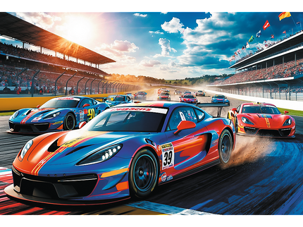 TREFL Pusle ralliauto, 100 osa