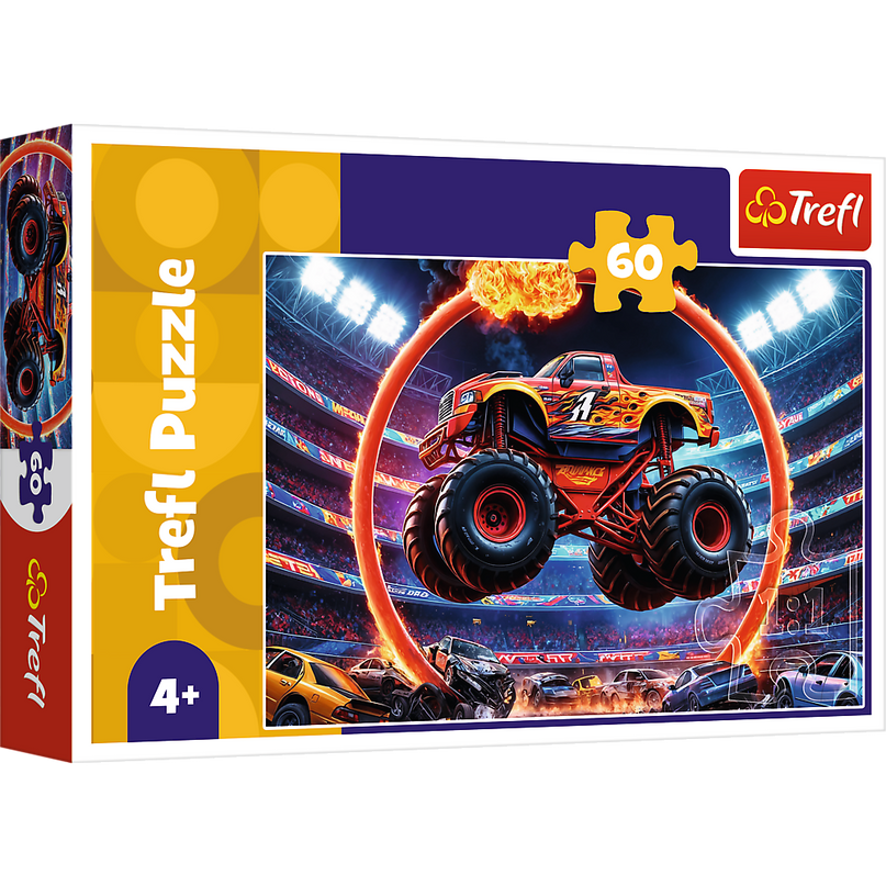 TREFL Pusle monsterauto, 60 osa