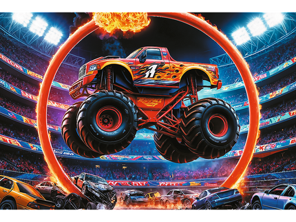 TREFL Pusle monsterauto, 60 osa