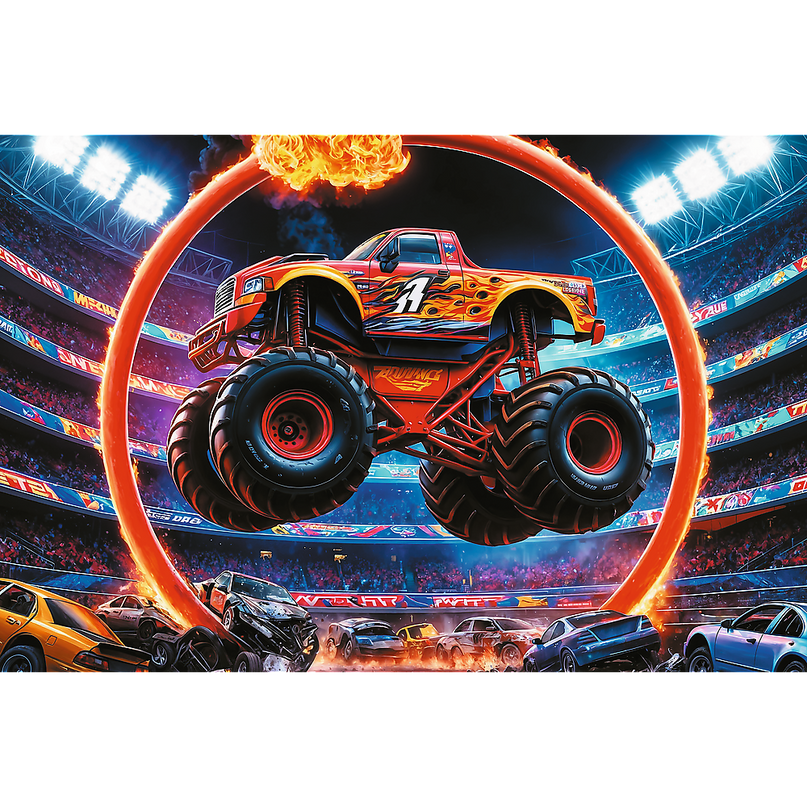 TREFL Pusle monsterauto, 60 osa