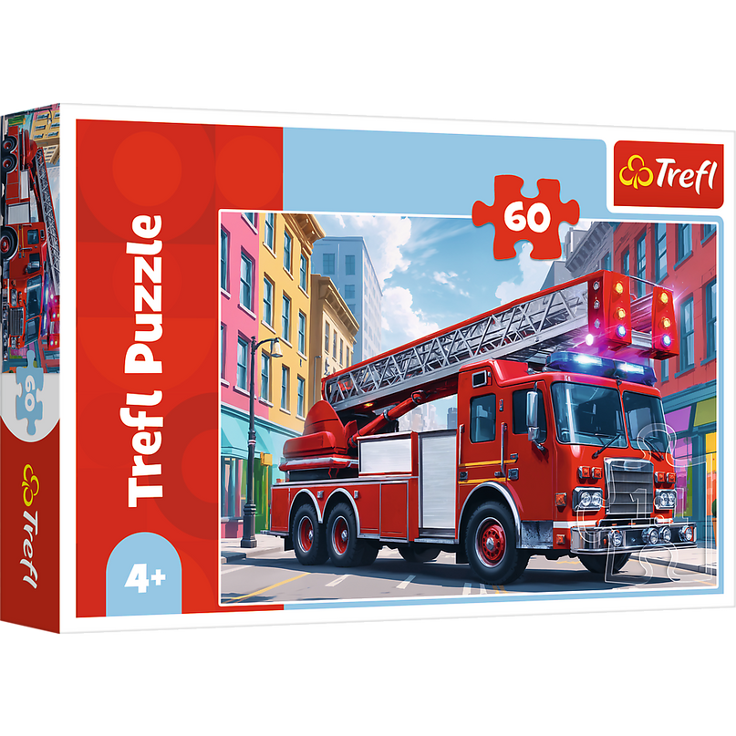 TREFL Pusle Tuletõrjeauto, 60 osa