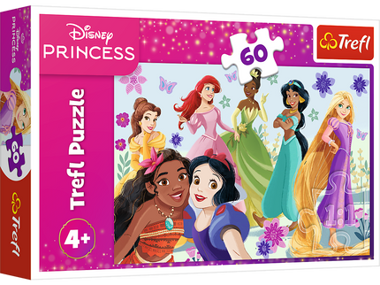 TREFL DISNEY PRINCESS Pusle Printsessid, 60 osa