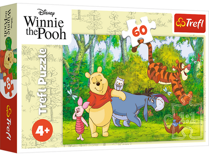 TREFL DISNEY WINNIE THE POOH Pusle Karupoeg Puhh, 60 osa