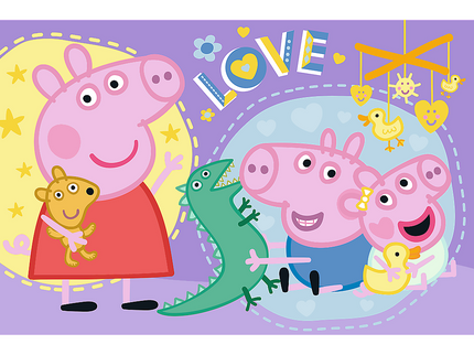 TREFL PEPPA PIG Pusle Põrsas Peppa, 60 osa