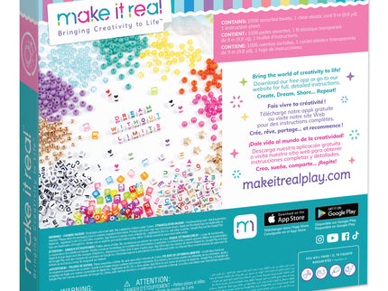 MAKE IT REAL Käevõrude komplekt Tähestik