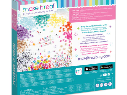 MAKE IT REAL Käevõrude komplekt Tähestik