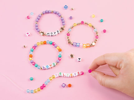 MAKE IT REAL Käevõrude komplekt Tähestik