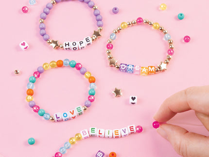 MAKE IT REAL Käevõrude komplekt Tähestik