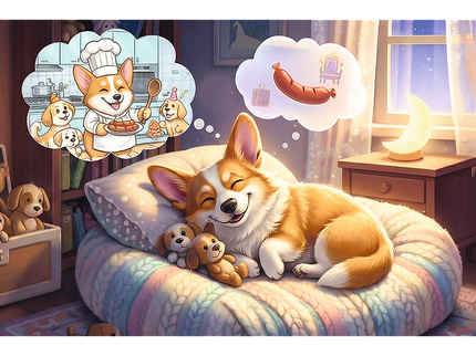TREFL Pusle Corgi, 60 osa