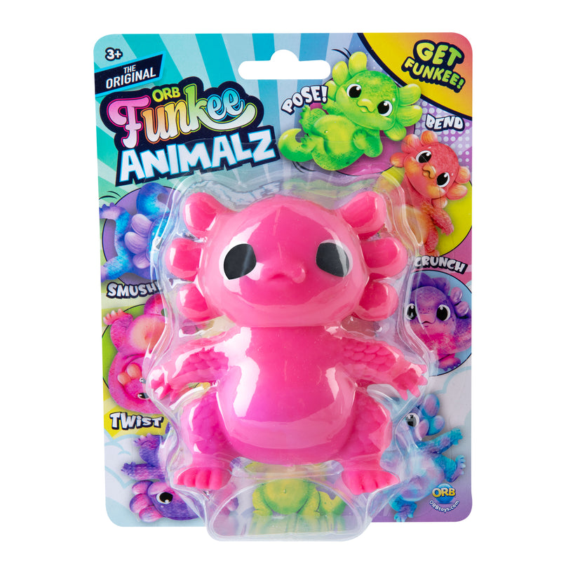 Stressimänguasi Funkee Animalz Aksolotl