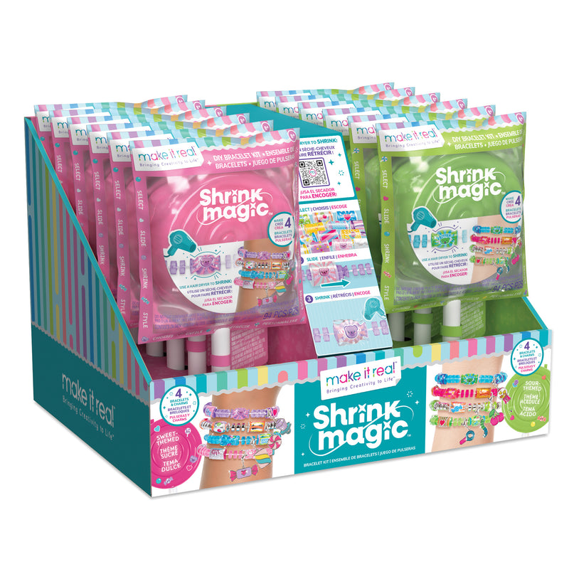 MAKE IT REAL Käevõrude valmistamise komplekt Kahandamiskunst Maagiline lutsukomm