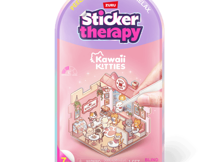 STICKER THERAPY Kawaii Kitties kleepsud, 80 tk