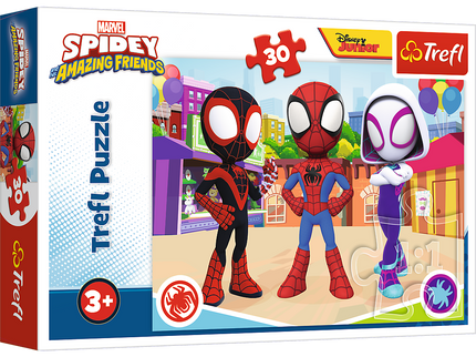 TREFL SPIDER-MAN Pusle, 30 osa
