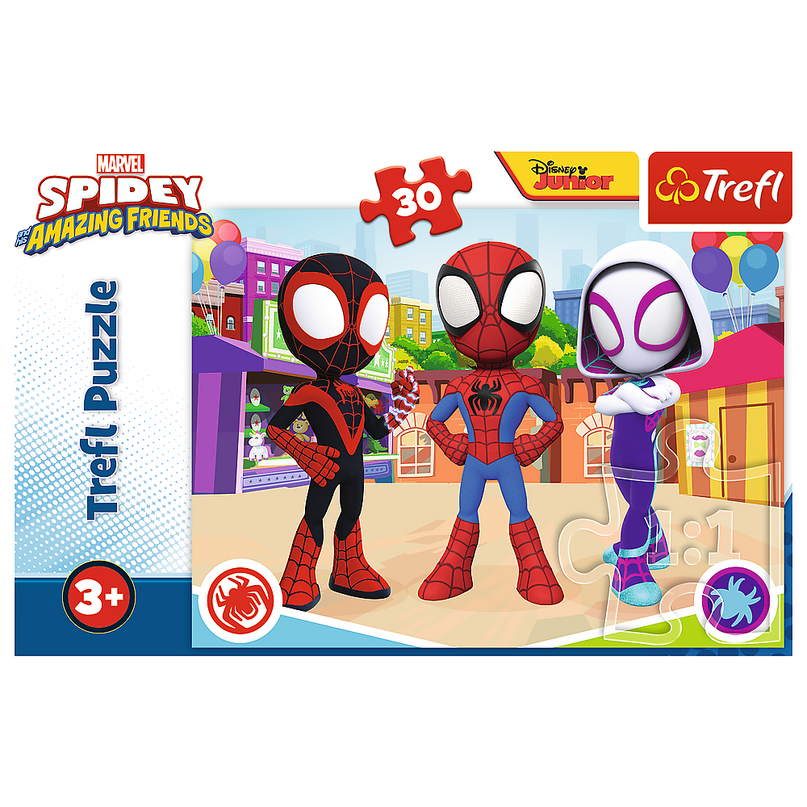 TREFL SPIDER-MAN Pusle, 30 osa
