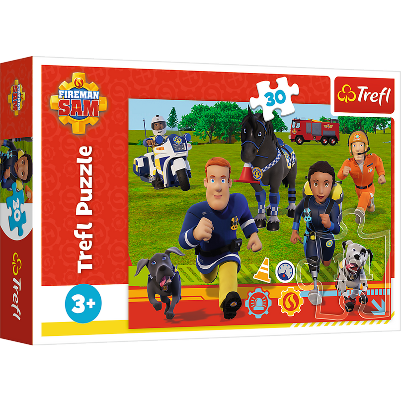 TREFL FIREMAN SAM Pusle Tuletõrjuja Sam, 30 osa