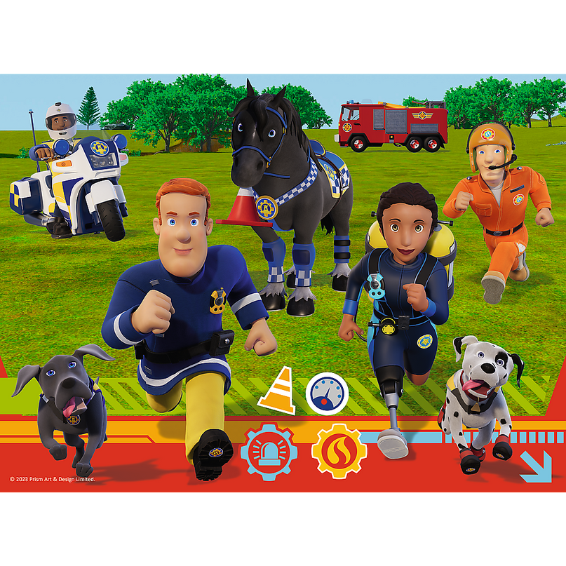 TREFL FIREMAN SAM Pusle Tuletõrjuja Sam, 30 osa