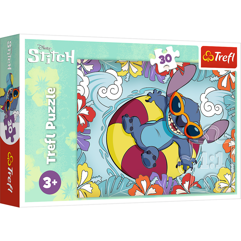TREFL DISNEY STITCH Pusle, 30 osa
