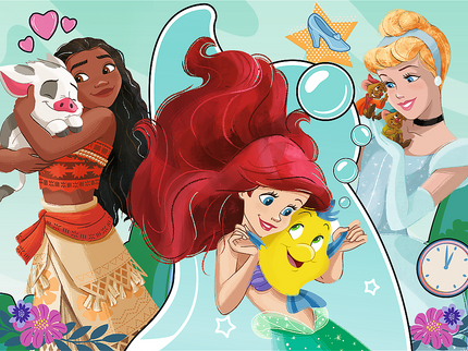 TREFL DISNEY PRINCESS Pusle Disney Printsessid, 30 osa
