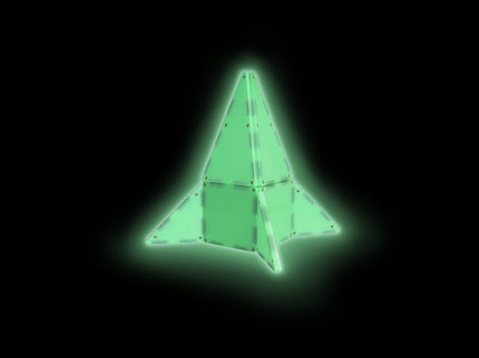 MAGNA-TILES Magnetkonstruktori komplekt Glow, 16 osa