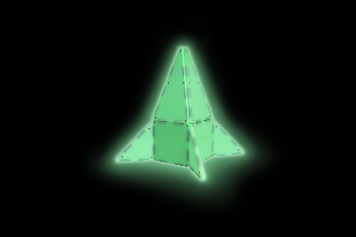 MAGNA-TILES Magnetkonstruktori komplekt Glow, 16 osa