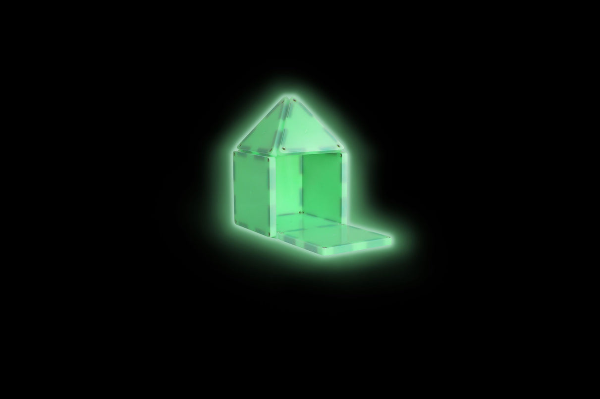 MAGNA-TILES Magnetkonstruktori komplekt Glow, 16 osa