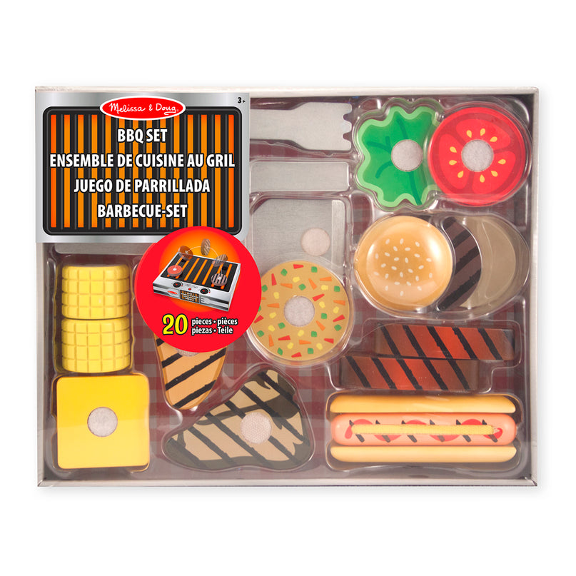 MELISSA & DOUG tegevuskomplekt Grill & Serve BBQ