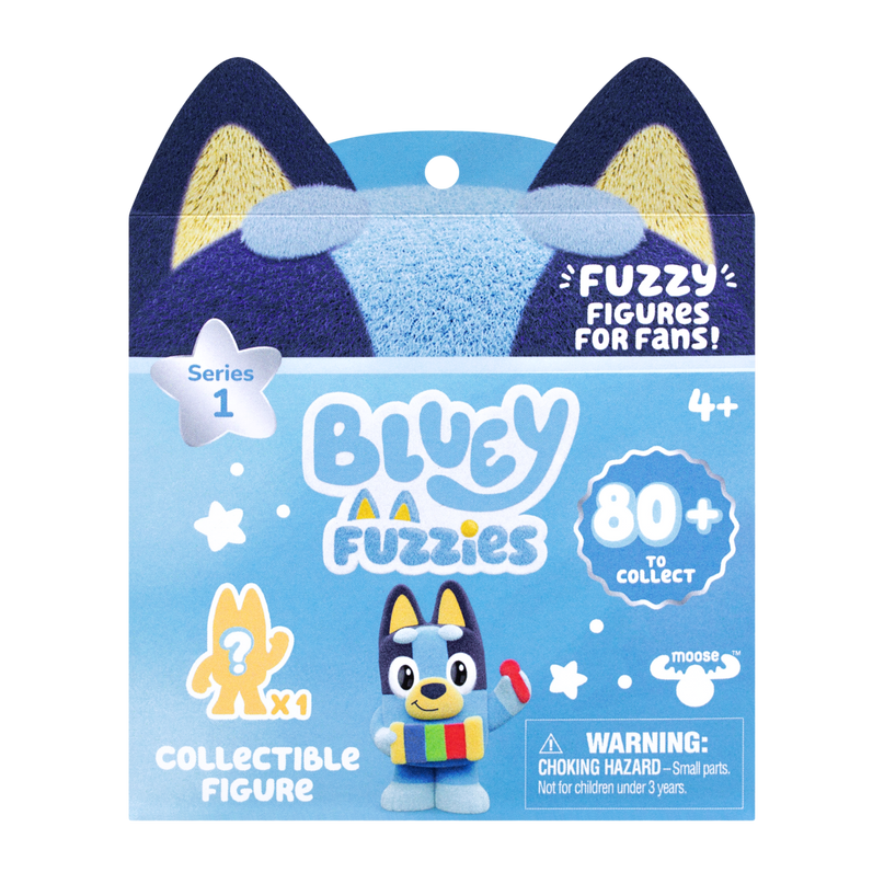 BLUEY Fuzzies figuur, 5 cm