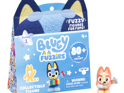 BLUEY Fuzzies figuur, 5 cm