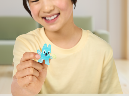 BLUEY Fuzzies figuur, 5 cm